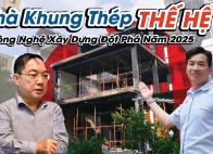 Nhà Khung Thép Thế Hệ 7 Công Nghệ Xây Dựng Đột Phá Năm 2025