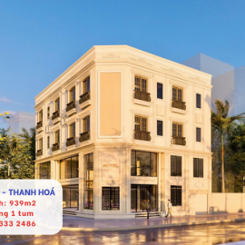 NHÀ KHUNG THÉP 7.3 – DỰ ÁN THƯƠNG MẠI 4 TẦNG TẠI THANH HÓA