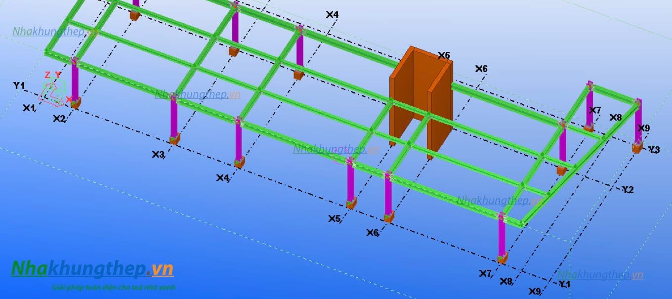 Giải pháp khung thép tiền chế 01