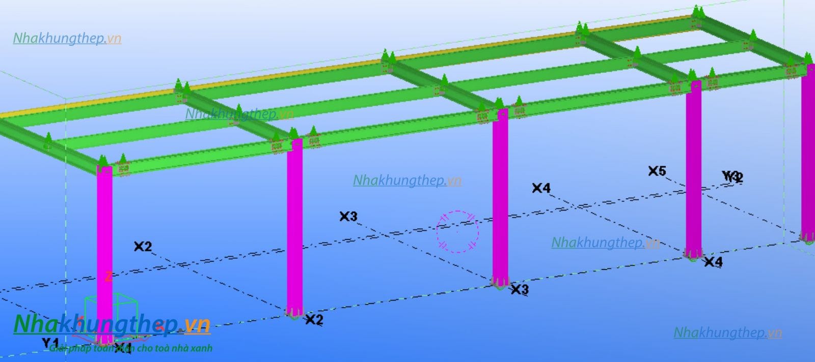 Thiết kế nhà thép tiền chế