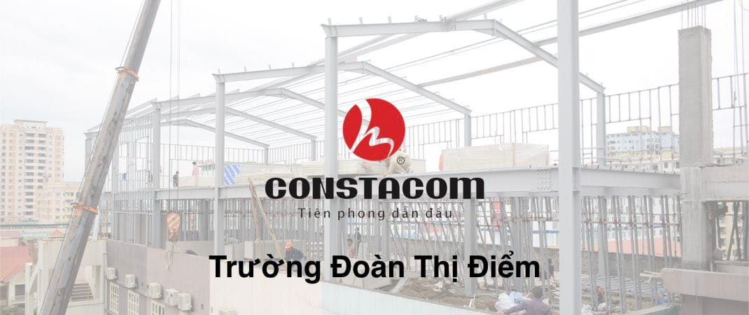 Nhà khung thép kết hợp tấm sàn, vách cemboard