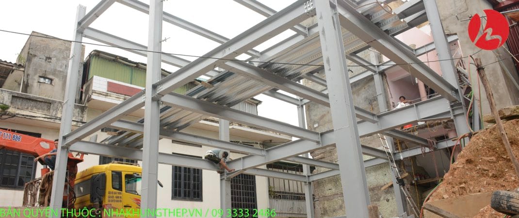 Khung DỰ ÁN 4 TẦNG LẠNG SƠN