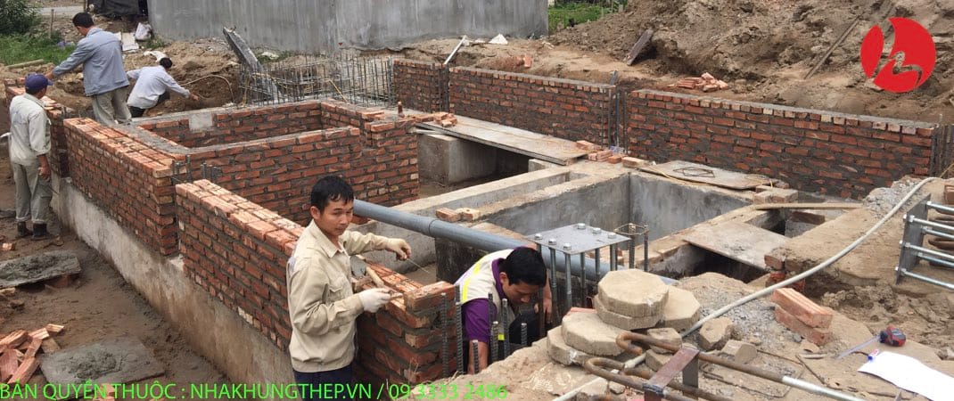 móng DỰ ÁN 7 TẦNG THANG MÁY YÊN NGHĨA