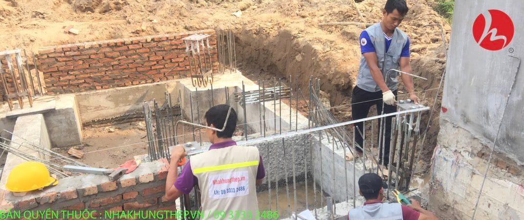 làm móng DỰ ÁN 7 TẦNG THANG MÁY YÊN NGHĨA