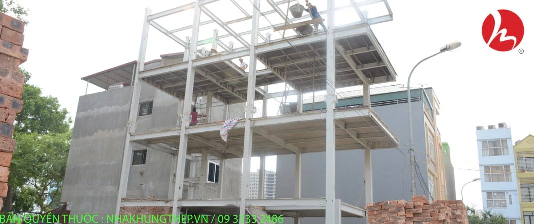 Quy trình thi công lắp đặt khung thép 02