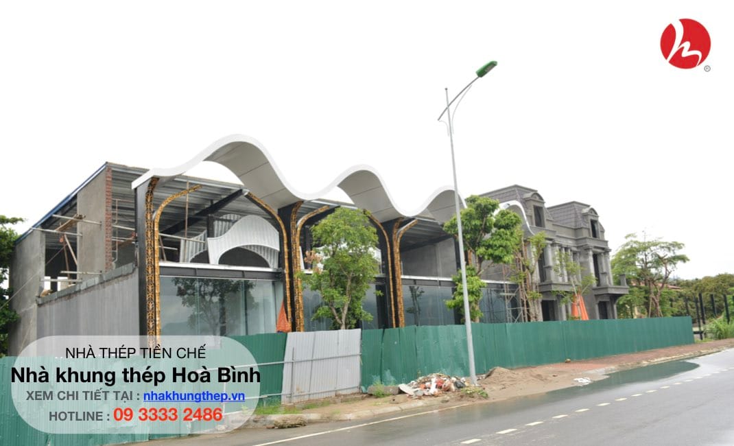 Nhà thép tiền chế tân cổ điển 04