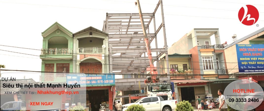 Nhà thép tiền chế Trường Giang