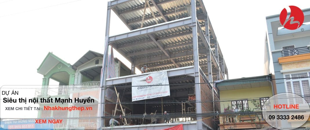 Nhà thép tiền chế Trường Giang