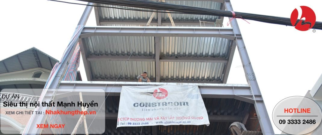 Nhà thép tiền chế Trường Giang