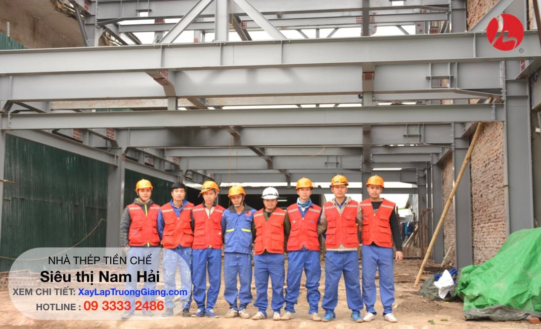 Nhà khung thép dân dụng