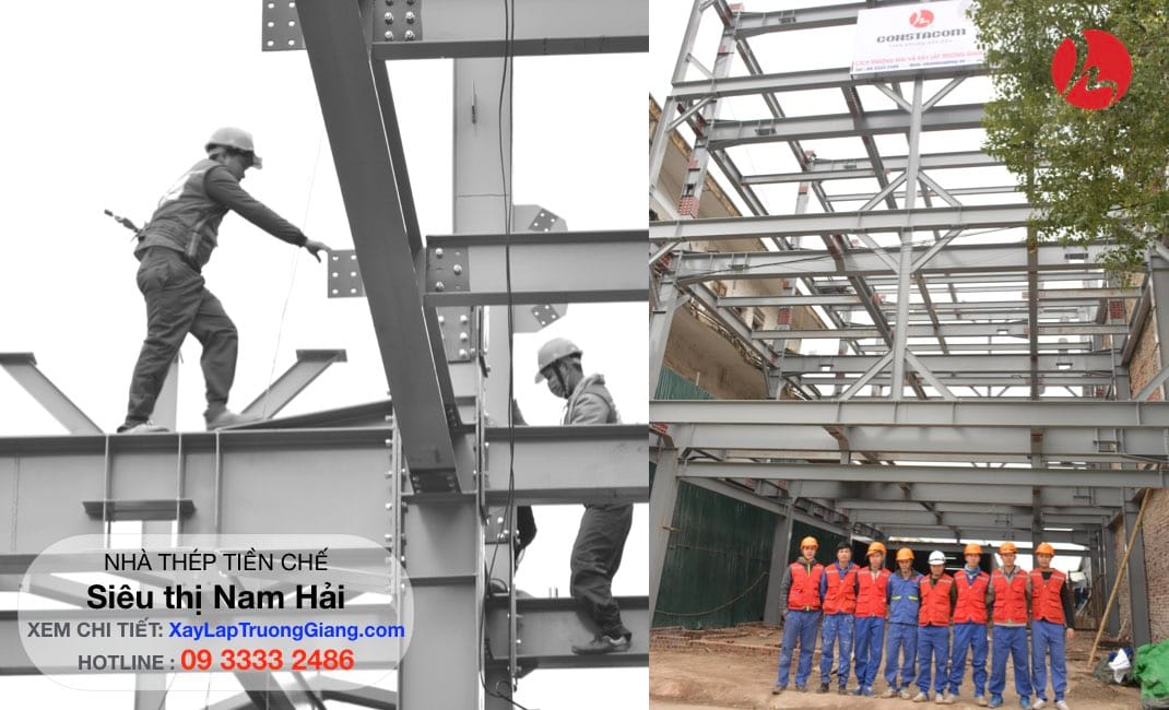 Những đặc điểm cá biệt của nhà thép tiền chế: