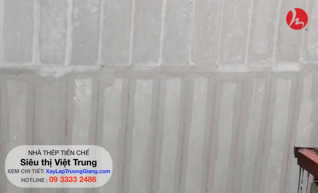 Tường sử dụng tấm bê tông ALC​ 03