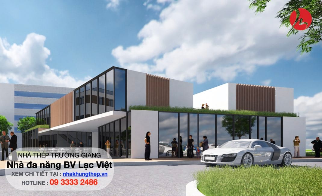 nhà đa năng bệnh viện Lạc Việt