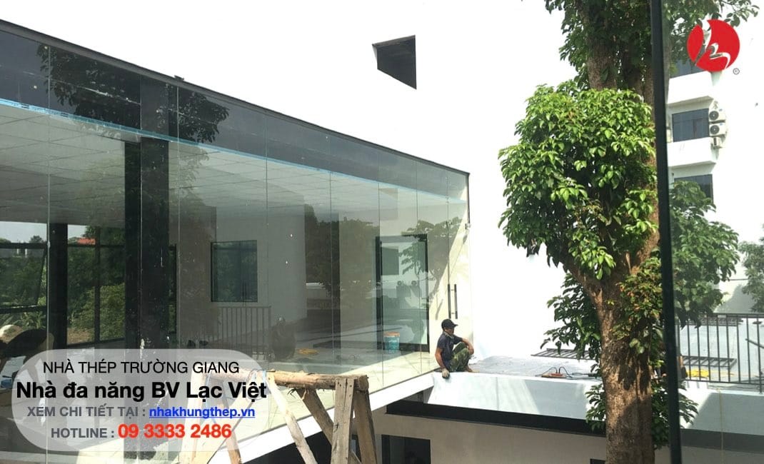 ngoại thất bệnh viện Lạc Việt