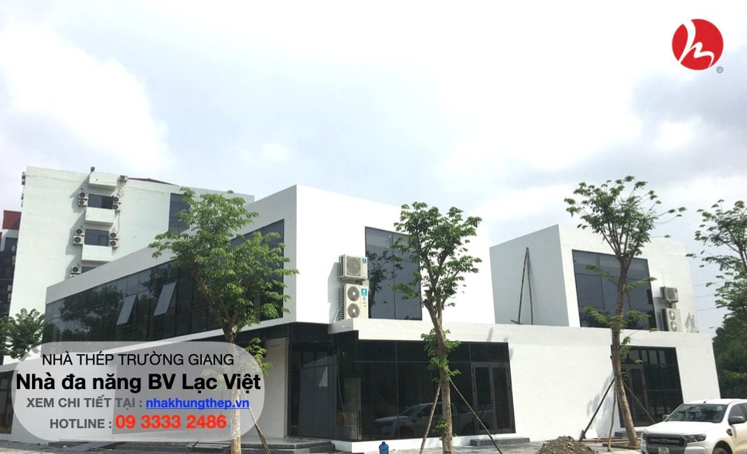 hoàn thiện dự án nhà đa năng BV Lạc Việt