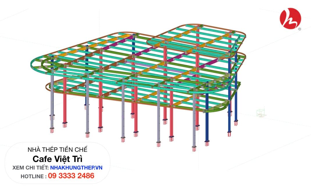 thiết kế nhà khung thép