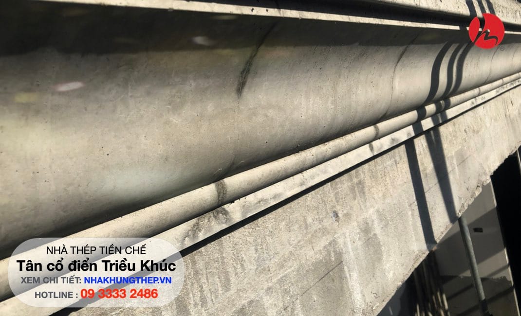 Nhà khung thép tân cổ điển