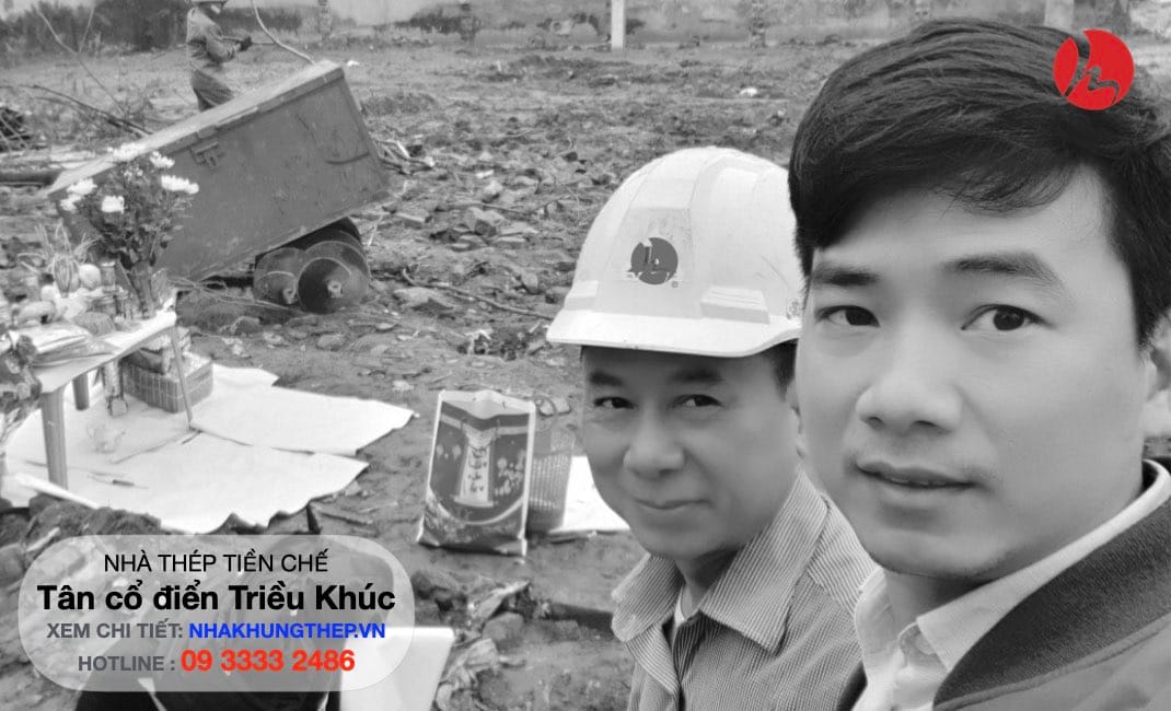 Khởi công xây nhà khung thép