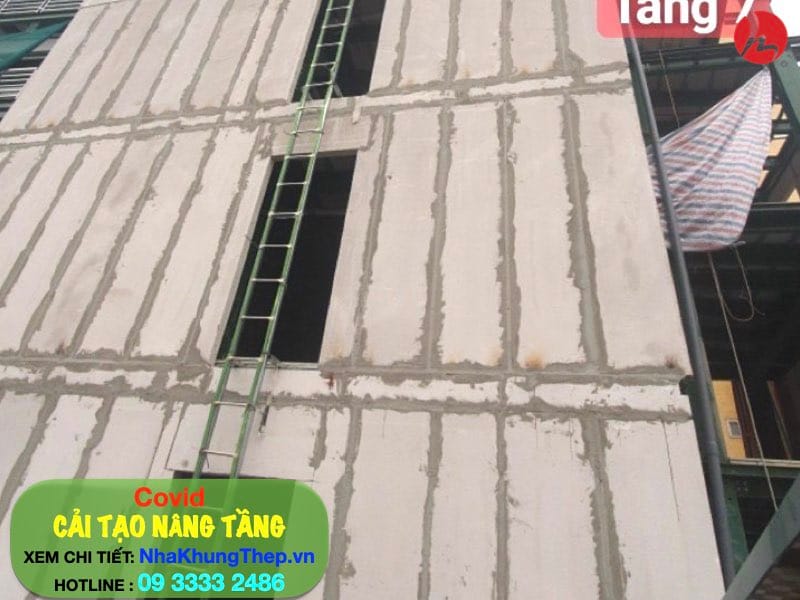 Chạy điện cho tường bê tông khí ALC