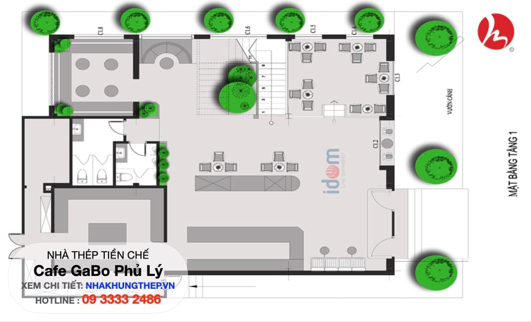 thiết kế nhà khung thép