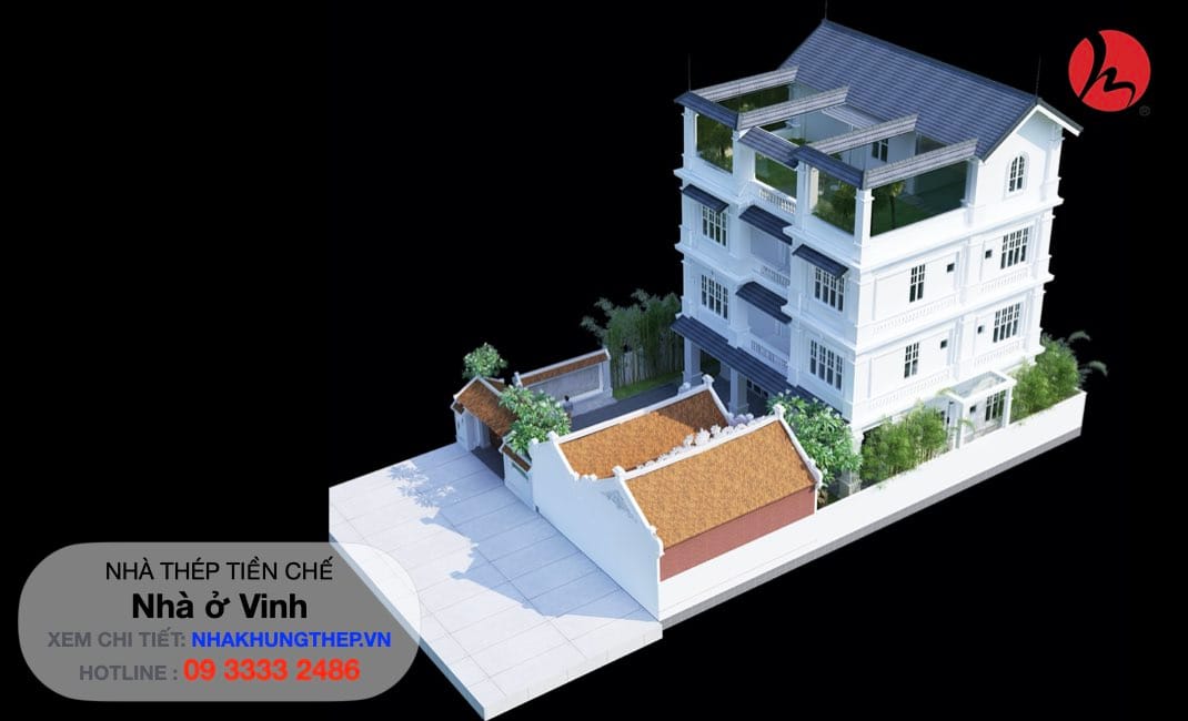 Thiết kế nhà khung thép