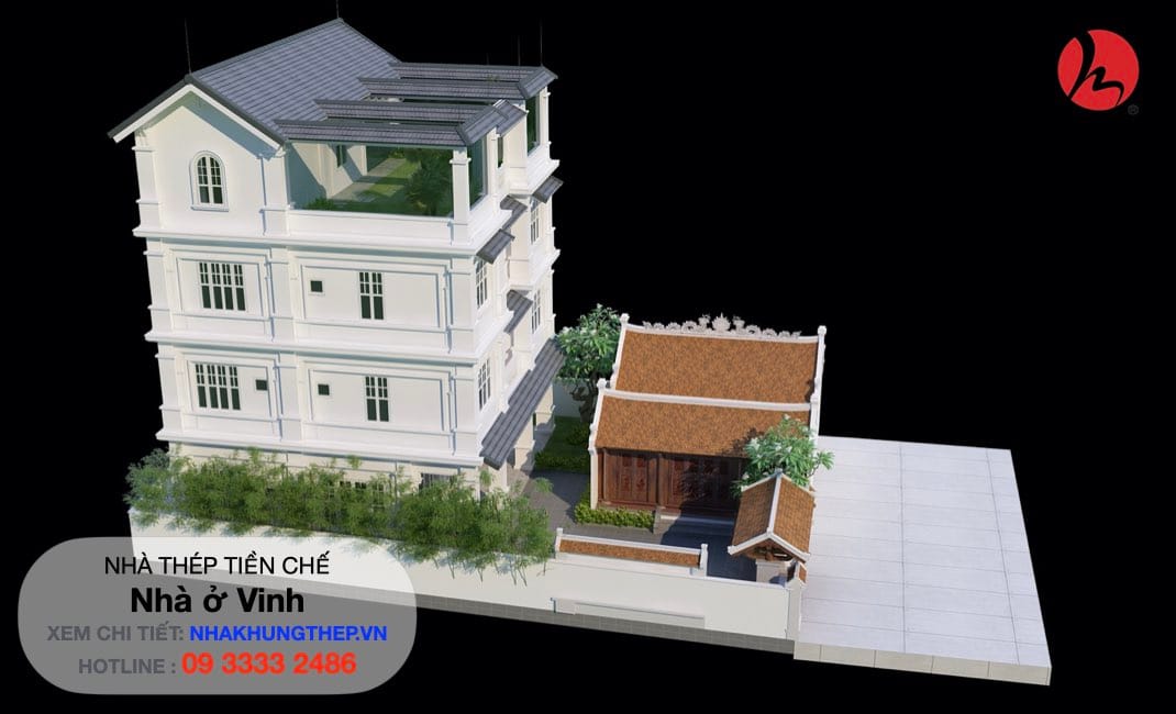 thiết kế nhà khung thép