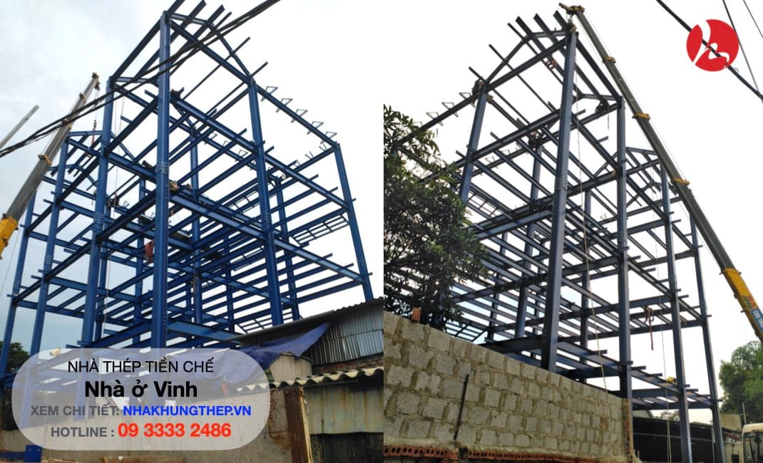 Nhà khung thép