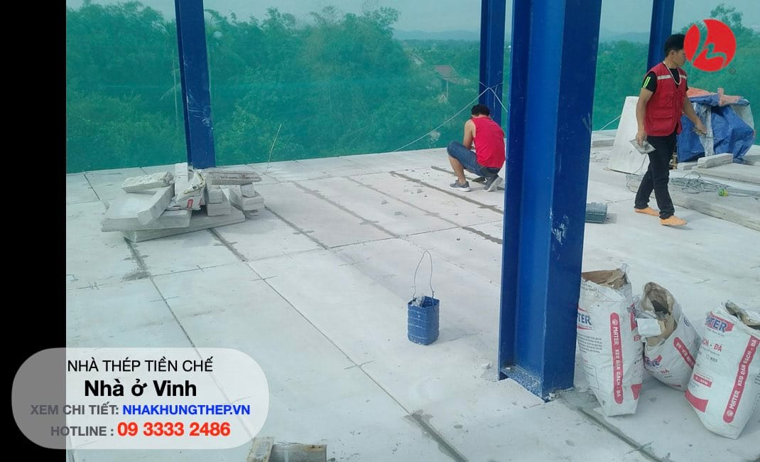 Họp triển khai dự án nhà khung thép kết hợp tấm bê tông alc