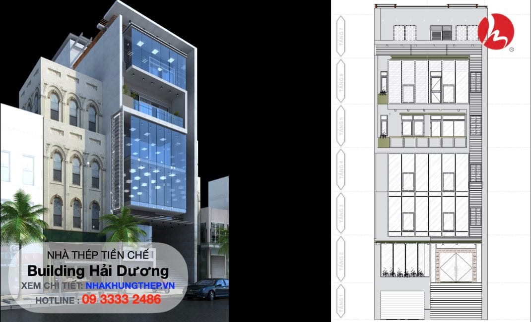 Thiết kế nhà thép tiền chế