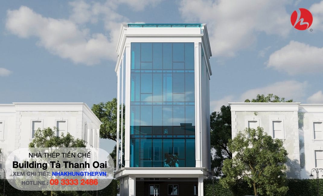 2022_nha_khung_thep_building_te1baa3_thanh_oai_002 phối cảnh nhà khung thép