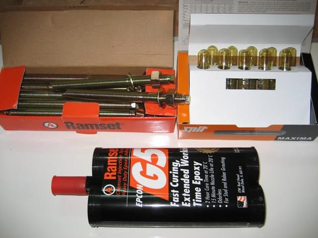 Bu lông và keo hóa chất Ramset G5