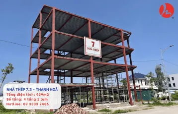 Công trình thể hiện năng lực thi công chuyên nghiệp của Trường Giang Steel