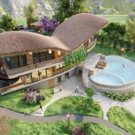 Dự án mái vòm khung thép