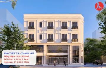 Dự án thương mại 4 tầng tại Thanh Hoá