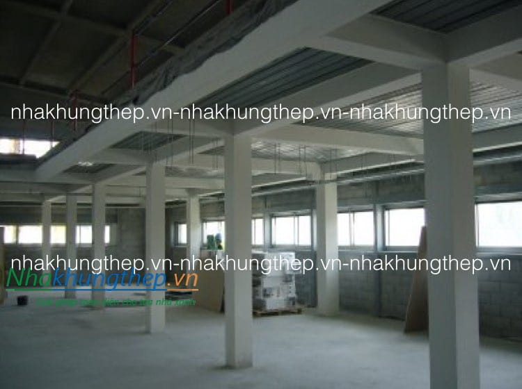 chống cháy cho nhà khung thép Sơn chống cháy cho nhà khung thép