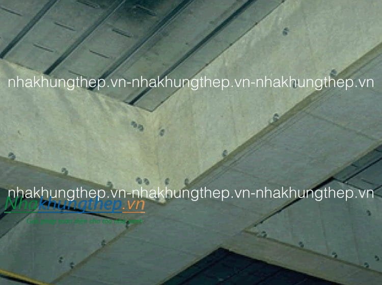 chống cháy cho nhà khung thép Bọc bằng tấm chống cháy chuyên dụng 01