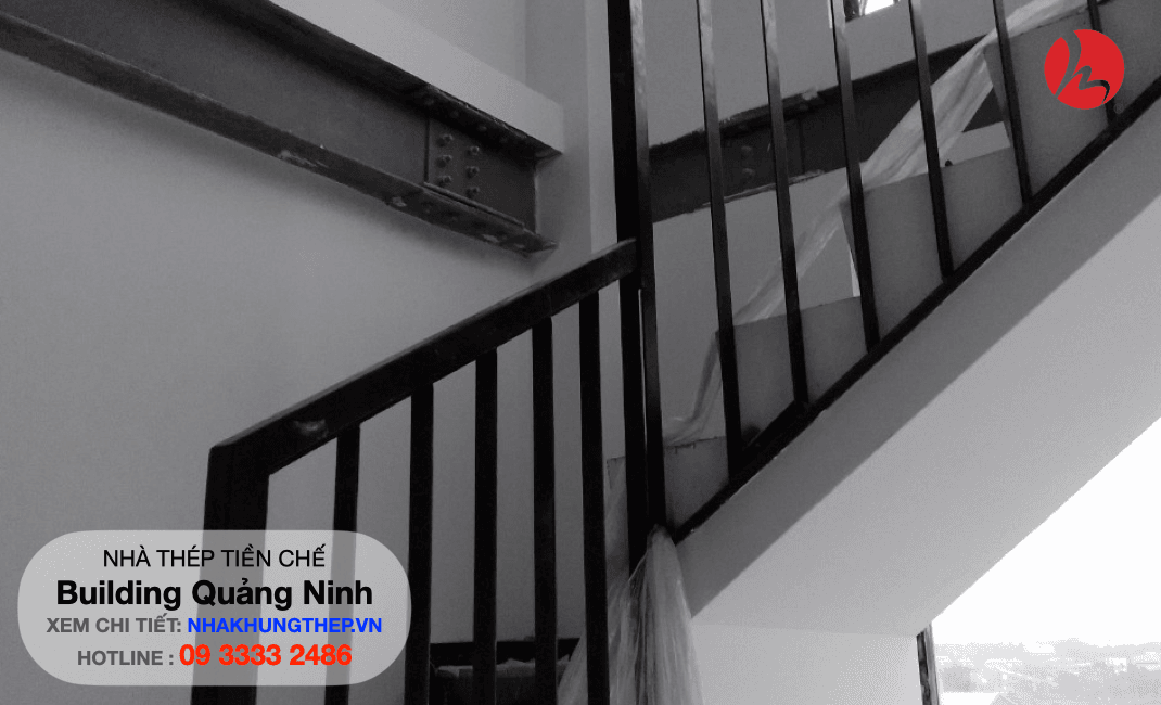 hoàn thiện nhà khung thép