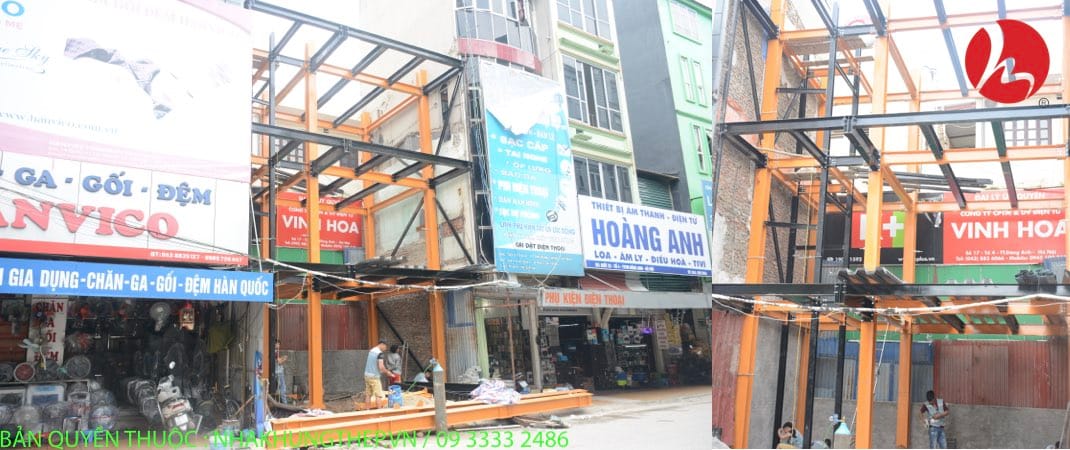 kết cấu thép đông anh