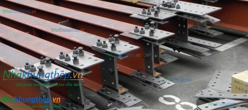lắp đặt kết cấu thép