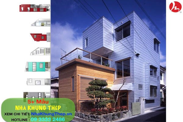 Mẫu nhà thép tiền chế giá rẻ để ở đẹp