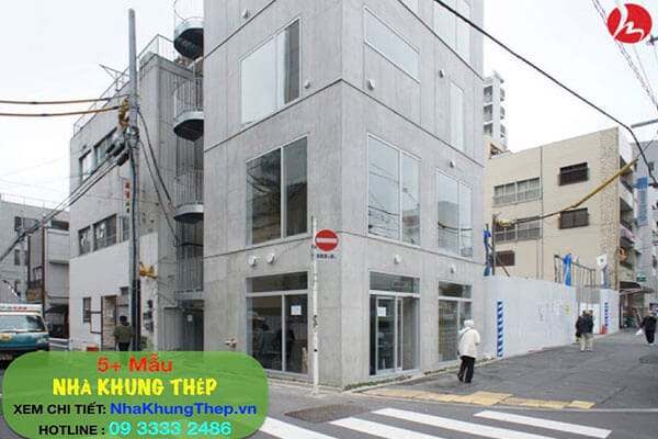 Mẫu nhà thép tiền chế giá rẻ để ở đang xây dựng