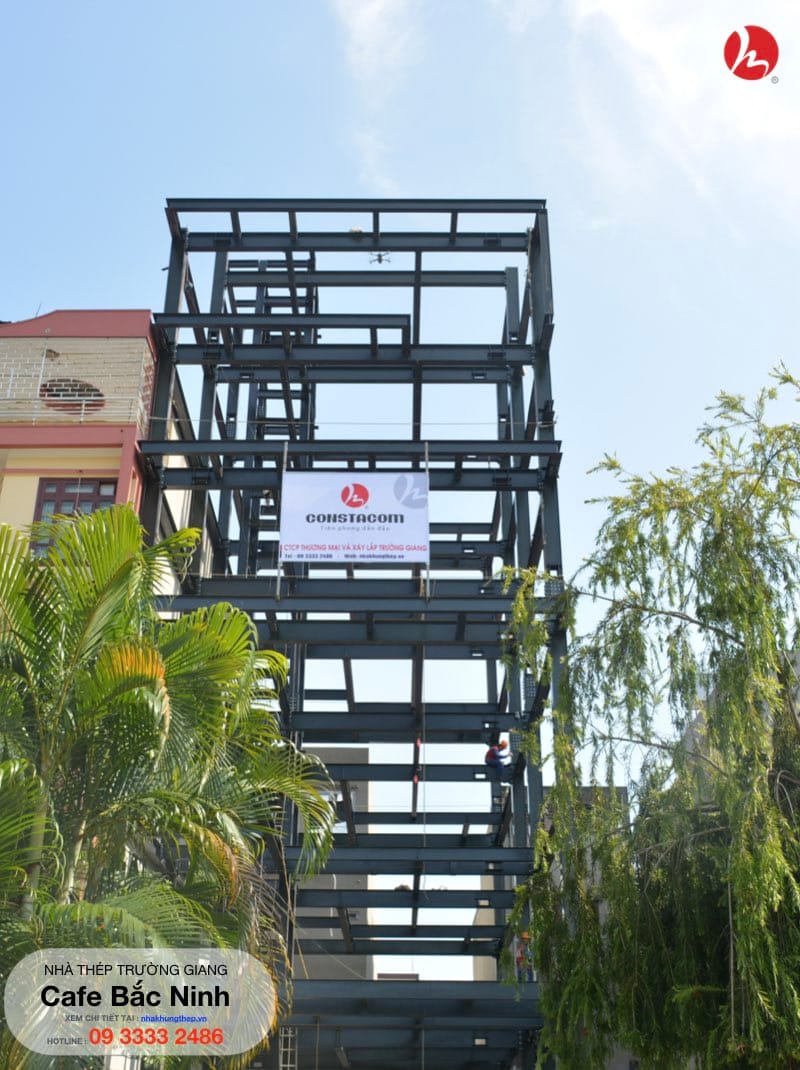 thi công nhà khung thép Bắc Ninh