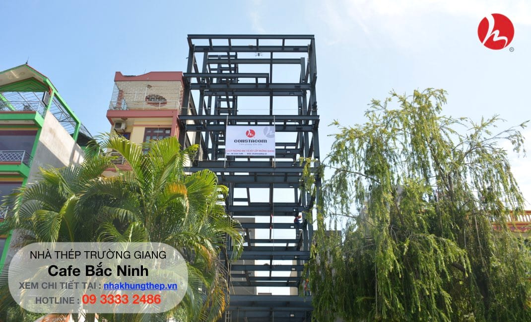 nha-khung-thep-lam-quan-cafe-bac-ninh-1 nhà khung thép làm quán cafe bắc ninh
