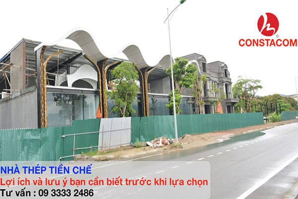 Xây nhà tiền chế giá rẻ độc đáo với phong cách công nghiệp