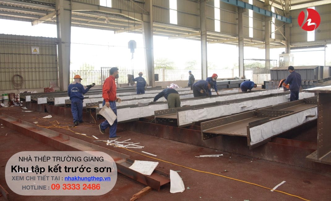 Sơn nhà thép tiền chế