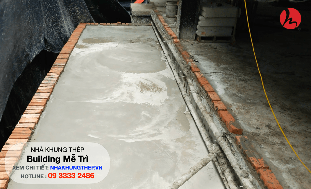 san deck nha khung thép