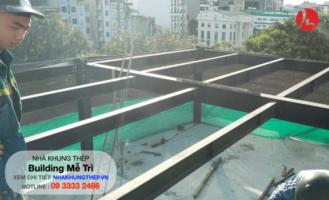 khung kết cấu thép