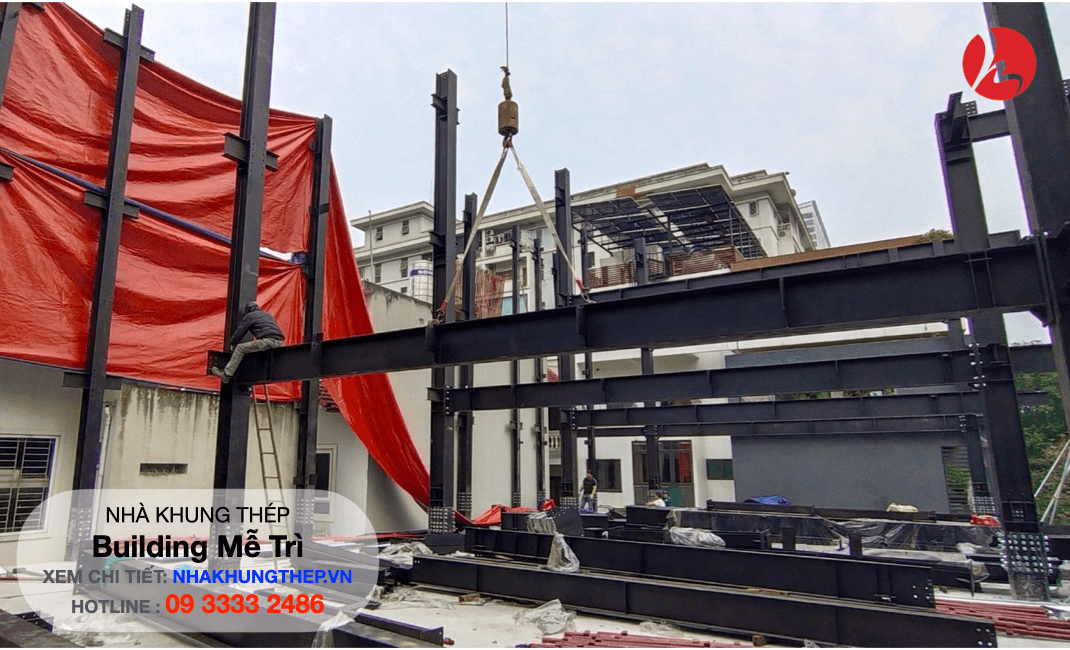 khung kết cấu thép