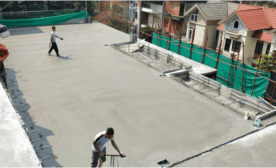 sàn deck nha khung thép