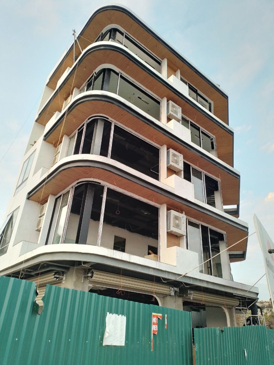 Hoàn thiện nhà khung thép
